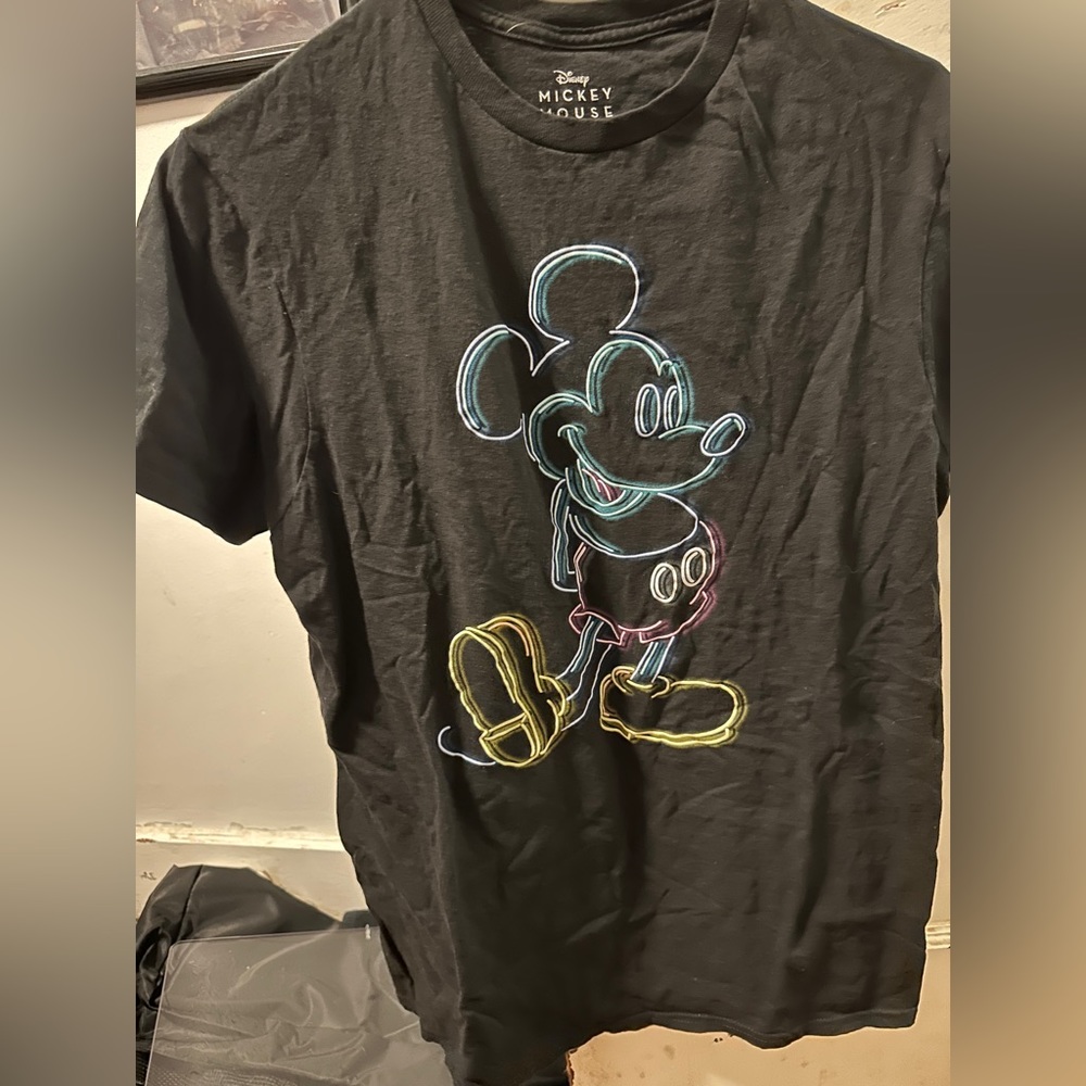 Neon Mickey shirt